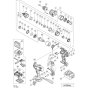 Main Assembly for Hikoki DS18DSDL