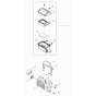 Air Filter Assembly for Wacker DS70Y