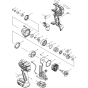 Makita DTD129Z Assembly