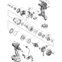 Makita DTD146RFE Assembly