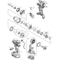 Makita DTD147Z Assembly