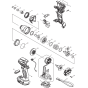 Makita DTD148RMJ Assembly