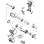 Makita DTD154Z Assembly