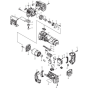 Main Assembly for Makita DTM40RFX3