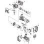 Makita DTM40Z Main Assembly