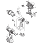 Makita DTP141Z Assembly