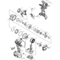 Main Assembly for Makita DTW281RMJ