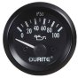 Durite 12 Volt Illuminated Oil Pressure Gauge