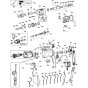 Main Assembly for DeWalt DW563K