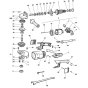 Main Assembly for DeWalt DW848
