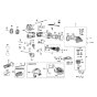 DeWalt DWE4206 Main Assembly