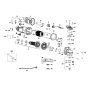 Main Assembly for DeWalt DWE8100T