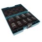 Makita 9pc Impact Socket Set (1/2" Sq) - OEM No. E-16564
