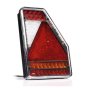 12V LED Right Hand Vertical Triangle Combination Lamp - 1m Cable