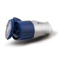 230V Site Connector, 16A 3-Pin, IP44, EN60309 Socket (MP373B)