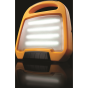 Rechargeable LED Floor Light emits 6500K cool bright light Rubber base ABS