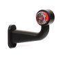 Red/White 12/24V Long 90° Stalk Marker Lamp, Bulb Type (MP8763B)