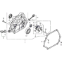 Crankcase Side Cover for Honda EC5000