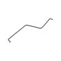 Throttle Rod for ECHO CS-4510ES Chainsaw - OEM No. C454000570