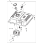 Fuel Tank Assembly for Makita EG5550A