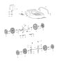Wheel Assembly for Makita ELM4610