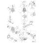 Makita EM4351UH Parts