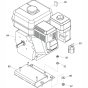 Engine Assembly for Floor Saw