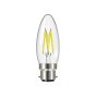 Energizer LED BC (B22) 5W 470 lm Candle Filament Dimmable Bulb (Warm White) OEM No. S12855