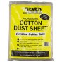 Cotton Dust Sheet 3.6 x 2.7m by Everbuild - DUST