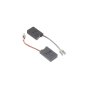 Carbon-Brush Set for Bosch GWS 2200 P Angle Grinder - OEM No. F000611090