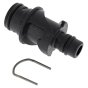 Male Hose Coupling for Bosch Fontus Cordless Pressure Washer - OEM No. F016F05297