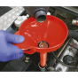 Funnel with Flexible Spout & Filter Medium Dia.160mm Sealey Part No. F16F