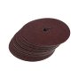 Faithful Fibre Backed Sanding Discs 178x22mm 40 Grit - Pack of 25