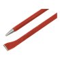 Bent Chisel Digging Bar 6.4kg 1.5m by Faithfull