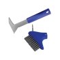 Auto-Lock Patio Steel Brush & Weeder