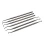 Picks & Carvers Set of 6 Stainless Steel by Faithfull - ADP1036