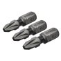 Pozi Impact Screwdriver Bits PZ2 x 25mm (Pack 3)