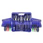 Fold Out Screwdriver & Bit Set, 63 Piece - FAISDSET63