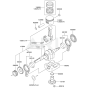 Piston & Crankshaft for FE290R