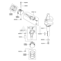 Piston/Crankshaft Kawasaki FH381V