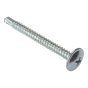 Baypole Self-Drill Screw Phillips Wafer Head ZPᅠ4.8ᅠxᅠ50mmᅠBox 100 by Forgefix - 100BPS4850ZP