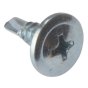 Drywall Screw Wafer Head Self-Drill TFT ZP 4.2 x 13mm Bulk 1000 by Forgefix - DWSWHSD13
