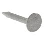 Clout Nail Extra Large Head Galvanised 30mm Bag Weight 500g by Forgefix - 500NLELH30GB