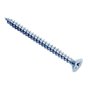 Multi-Purpose Pozi Screw CSK ST ZP 4 x 50mm Box 200 by Forgefix - MPS450ZP