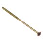 Multi-Purpose Pozi Screw CSK ST ZYP 6.0 x 150mm Box 100 by Forgefix - MPS6150Y