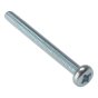 Machine Screw Pozi Pan Head ZP M5 x 40mm Bag 25 by Forgefix - 25MSPH540
