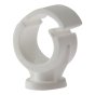 Pipe Clip Single Cliplock 15mm Box 100 by Forgefix - PCSC15