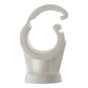 Pipe Clip Single Cliplock 15mm Box 100 by Forgefix - PCSC15