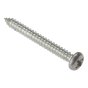 General Purpose Pozi Screw Round Head TT ZP 1.1/2in x 8 Box 200 by Forgefix - RH1128ZP