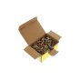 4.0 x 20mm Wood Screws PZ Compatible CSK ZYP Box 200 - Sawtooth Thread, Yellow Zinc Passivated